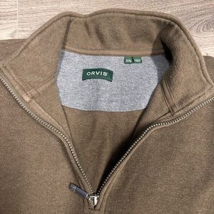 Orvis Men's Brown Sweater XXL